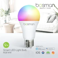 SMART BULB RGBWW 9W