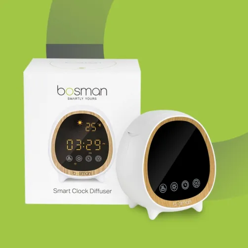 Produk Smart Clock Diffuser - Aroma Terapi | Wifi | Smart Home 3 smart_clock_diffuser_3